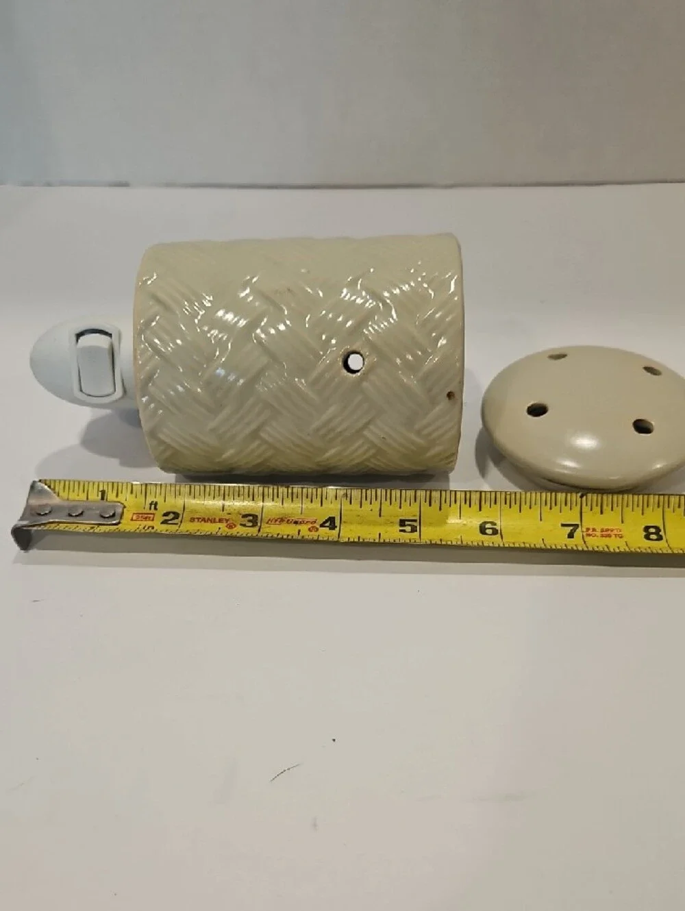 Cream Ceramic Plug-In Wax Warmer - Home Bath